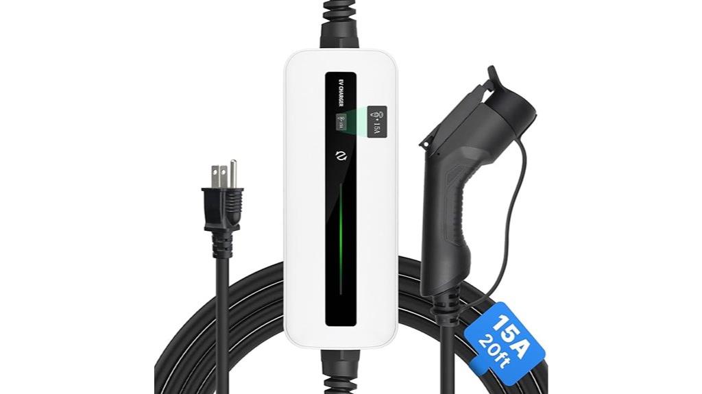 15 amp level 1 charging cable