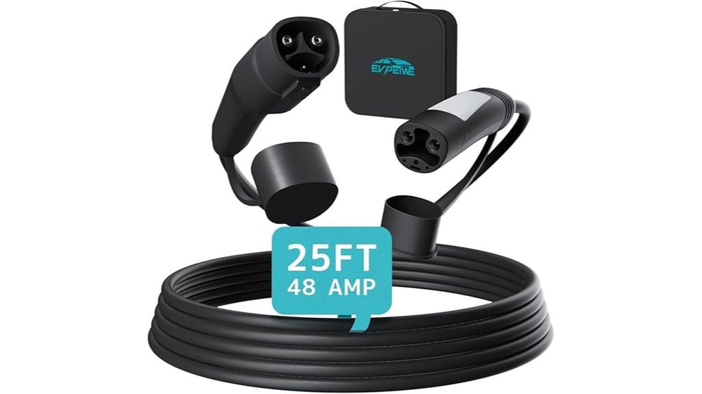 25 foot tesla charging cord