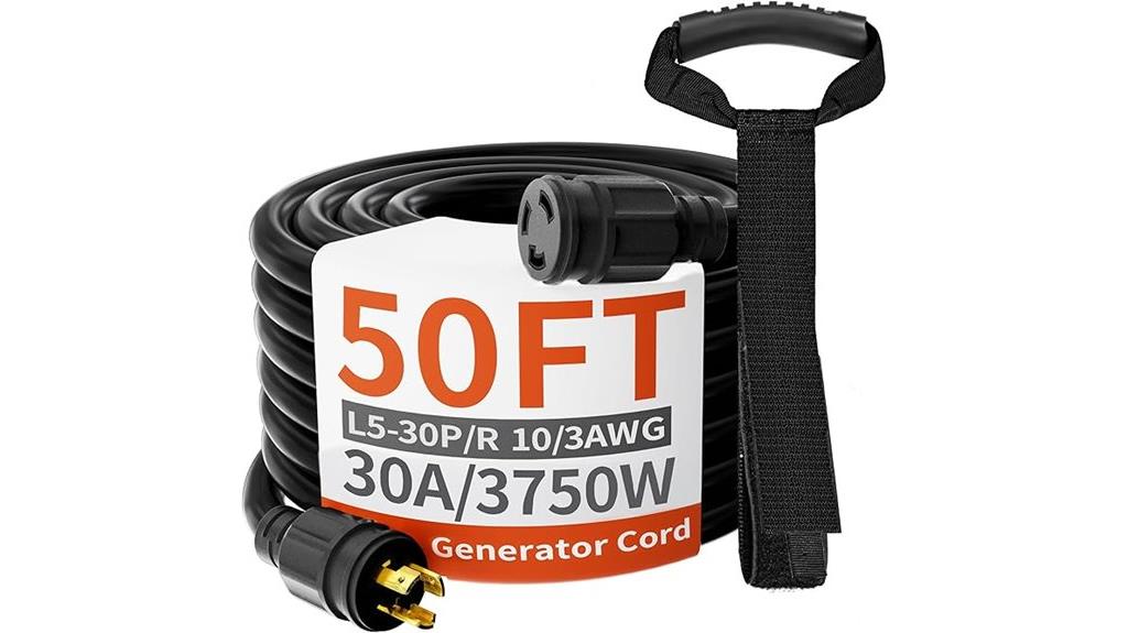 30 amp 50 ft cord