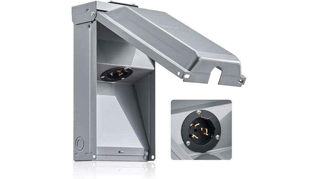 50 amp generator inlet