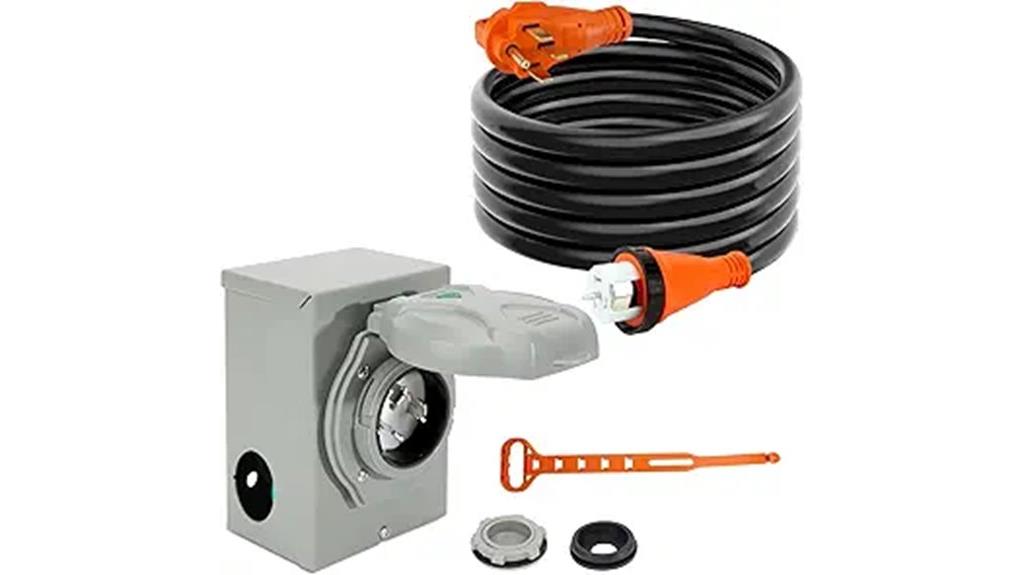 50 amp generator power cord