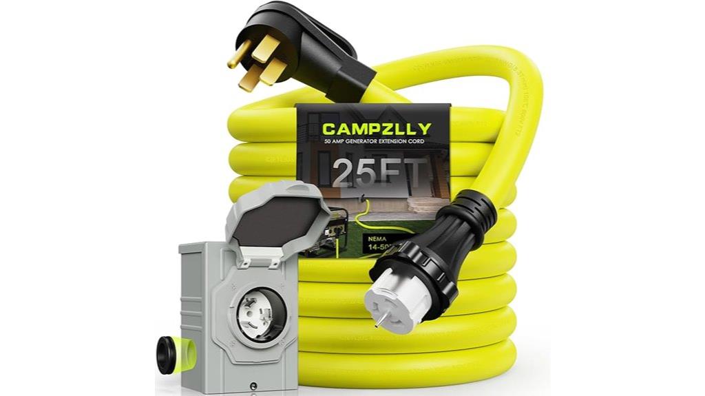 50 amp power cord set