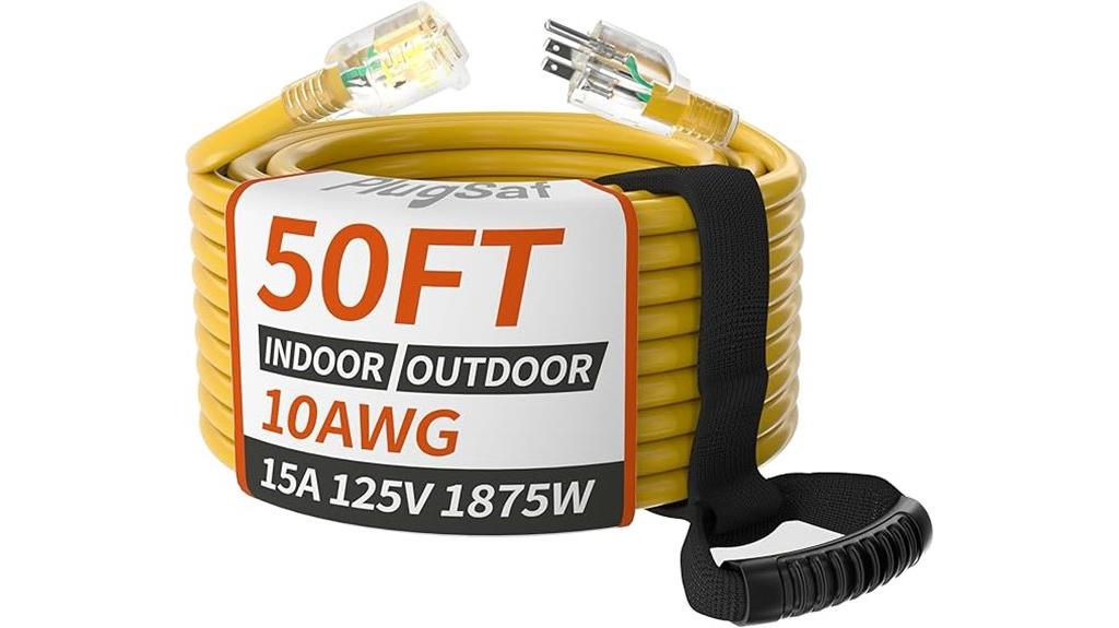 50 foot gauge outdoor cord