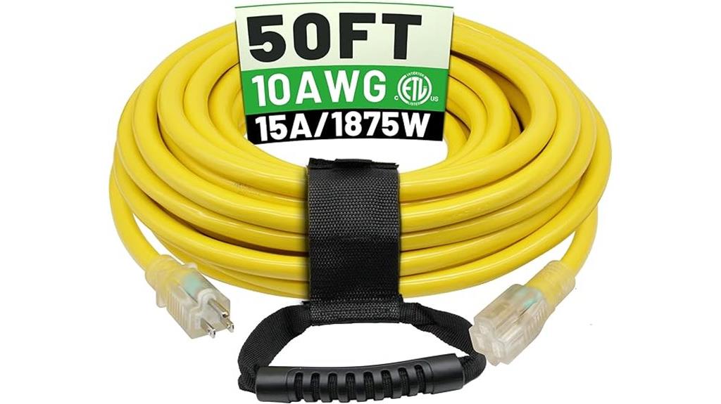 50 foot outdoor extension cord