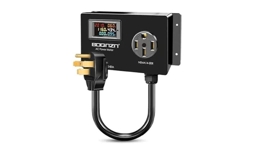 ac power meter display