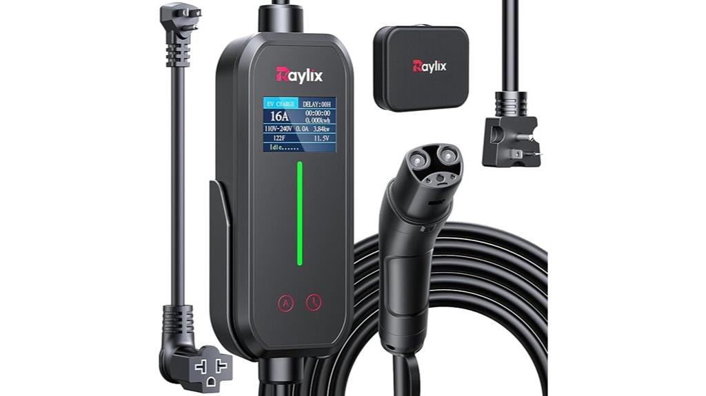 adjustable tesla charger display