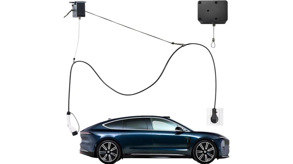 automatic ev cable retractor