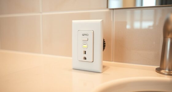 bathroom gfci outlet safety