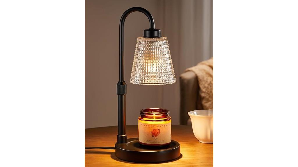 candle warmer lamp with timer