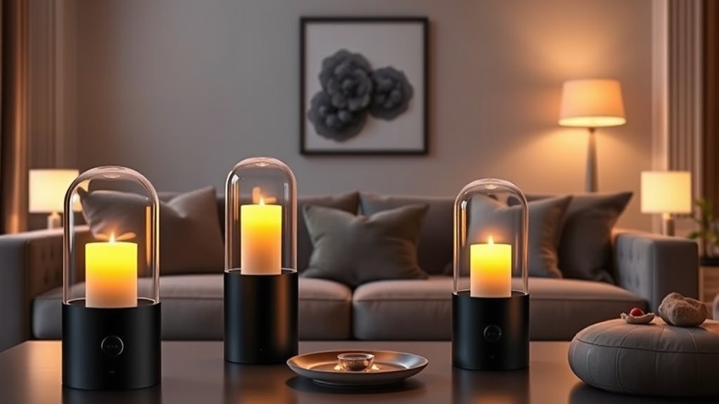 candle warmer safety features