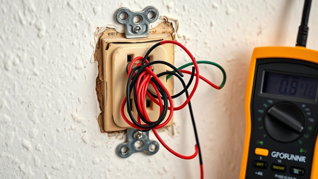 check wiring and moisture