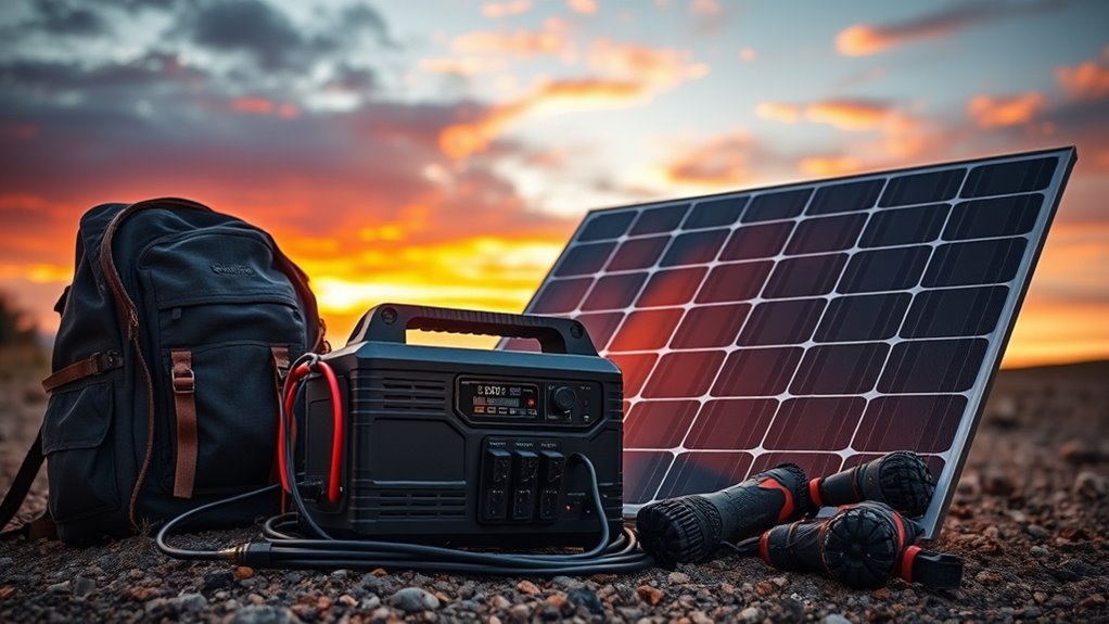 choosing efficient portable solar kits