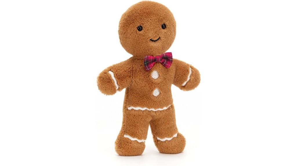christmas gingerbread fred plush