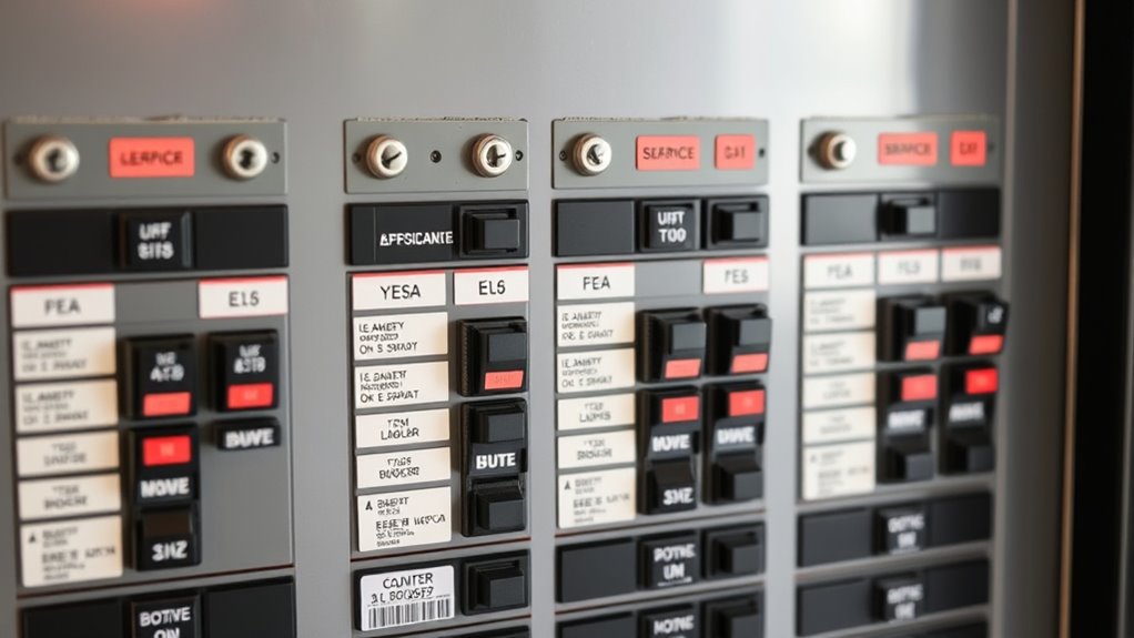 clear durable circuit labels