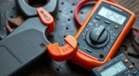 comparing clamp and multimeters