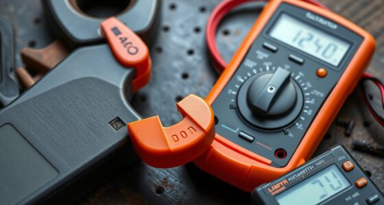 comparing clamp and multimeters