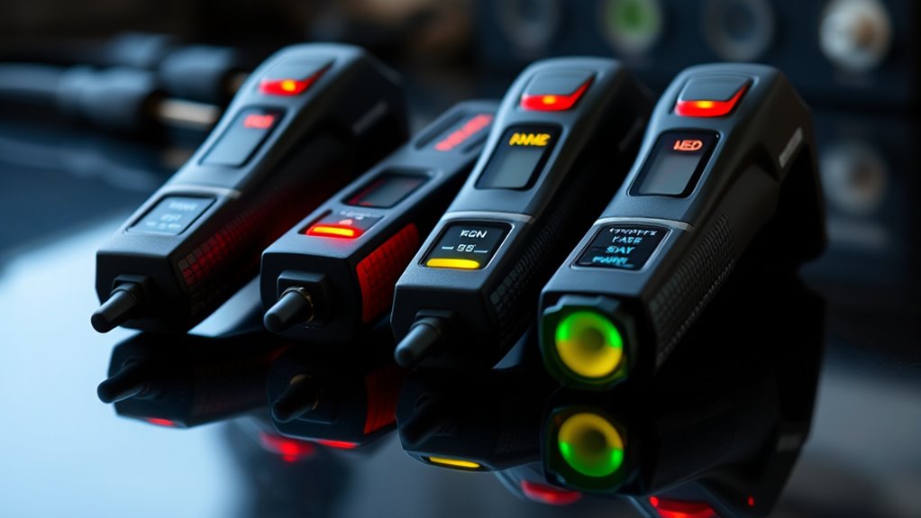 comparing voltage tester features