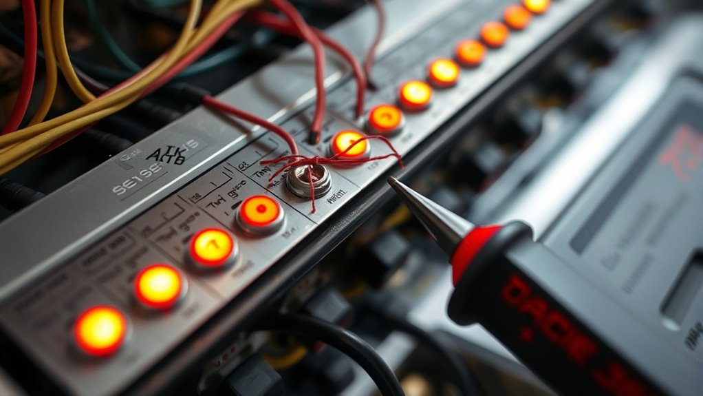 detecting overload and shorts