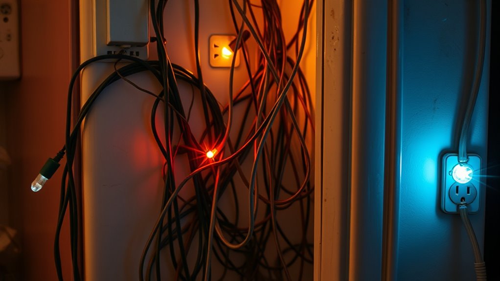 electrical issues indicate hazards