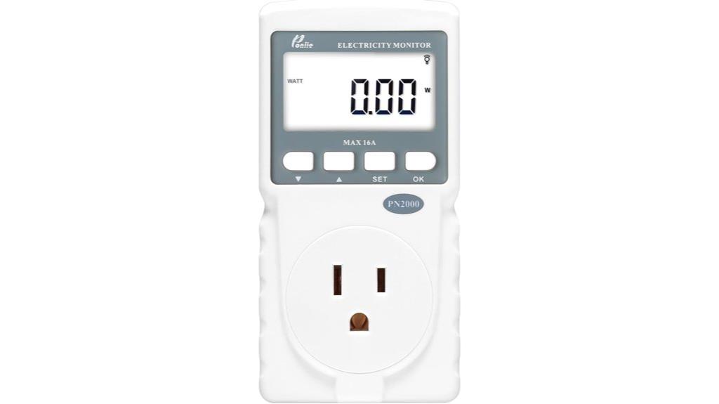 electricity usage monitor plug in
