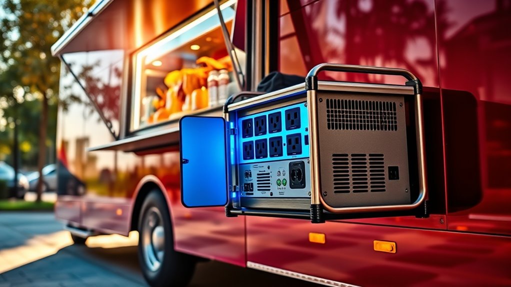 food truck generator considerations