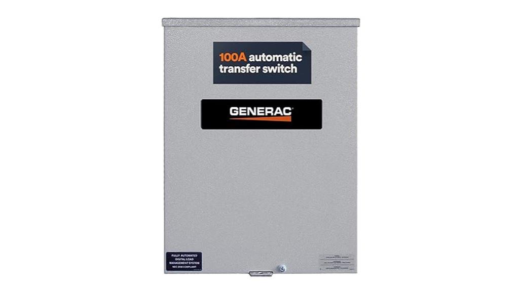 generac 100 amp switch