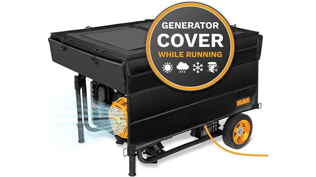 generator cover for high power