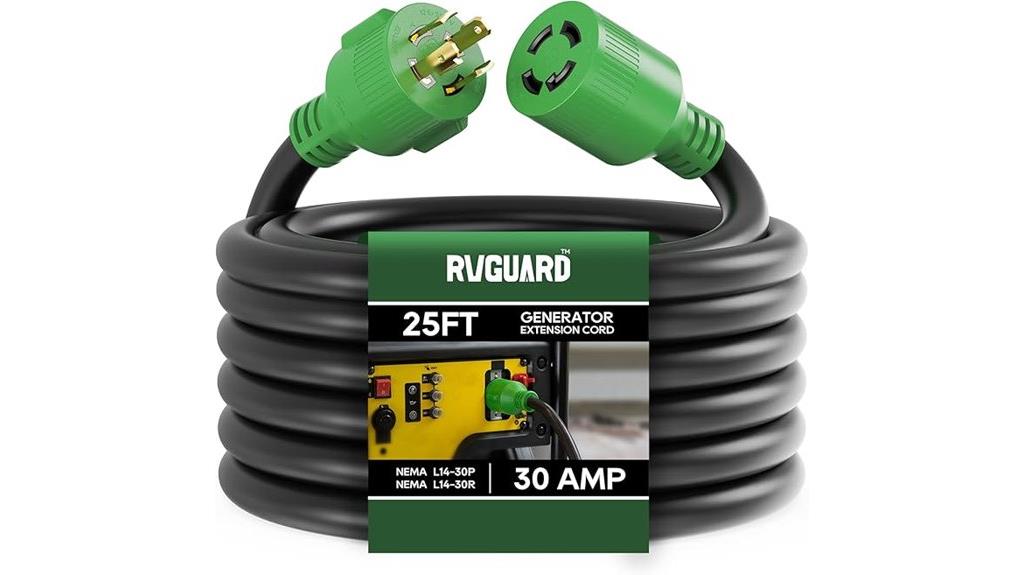 generator extension cord 4 prong
