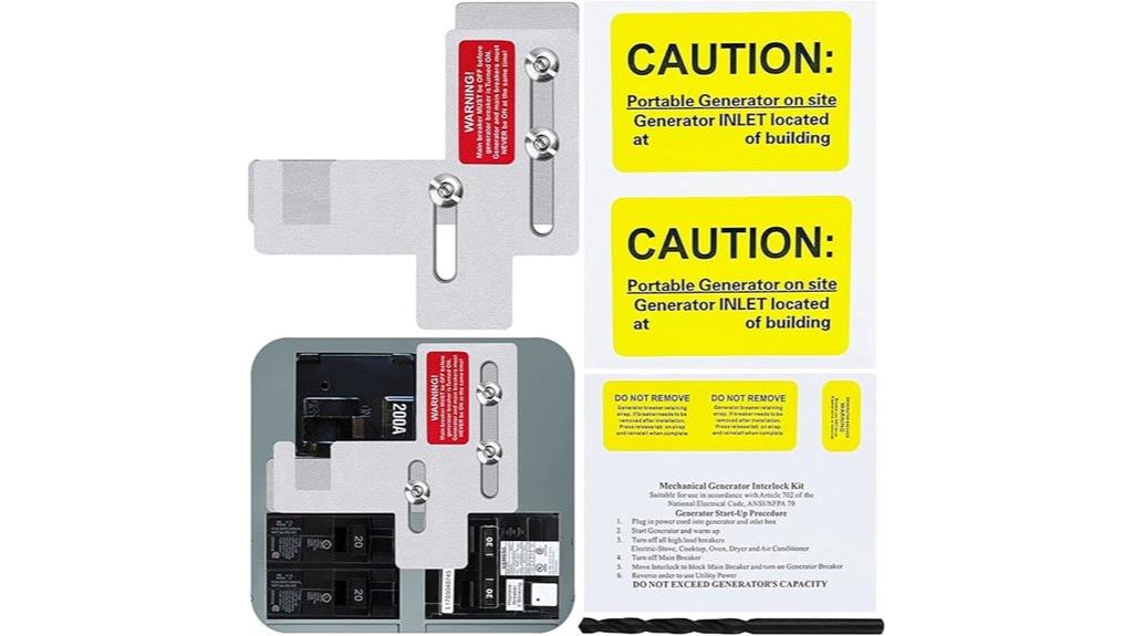 generator interlock kit