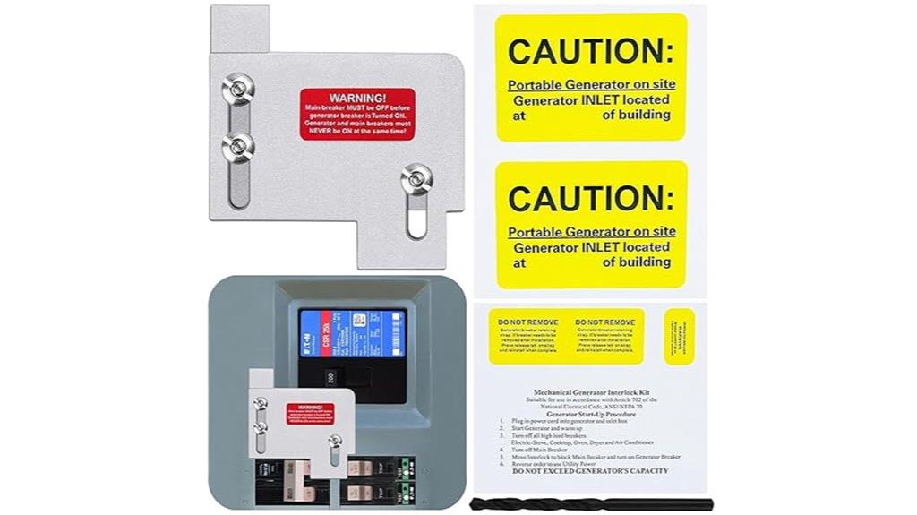 generator interlock kit for eaton