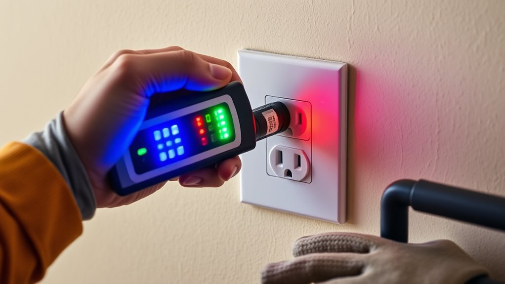 handle testers carefully safely