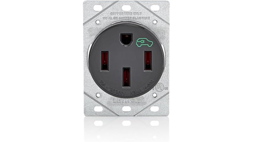 heavy duty 50a charger outlet