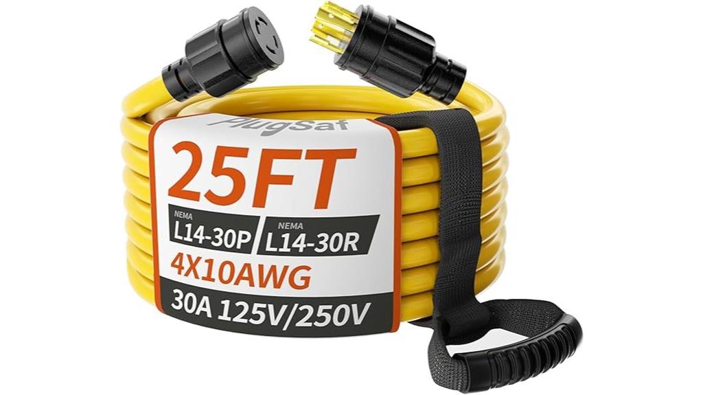 heavy duty yellow extension cord