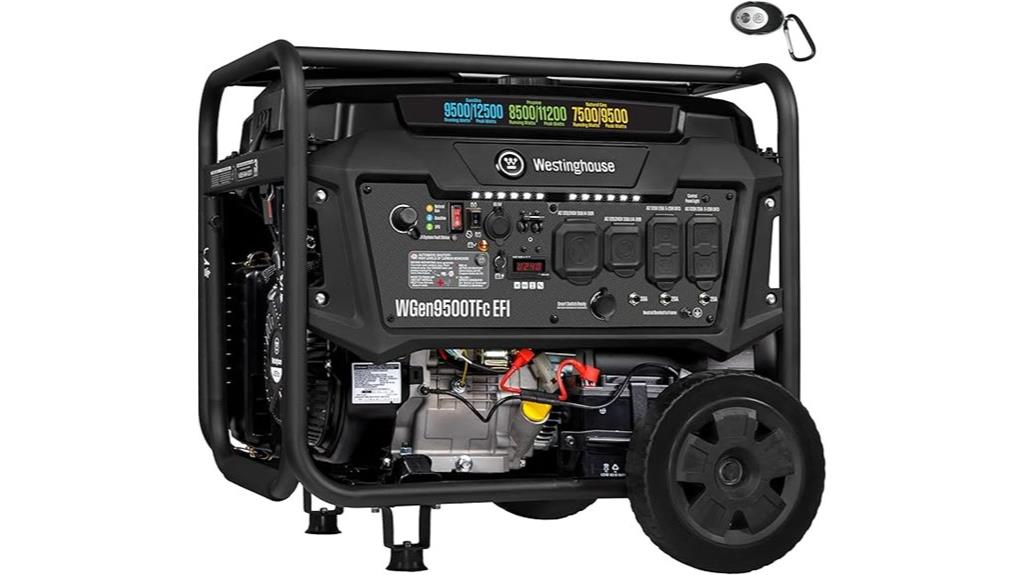 high peak tri fuel generator