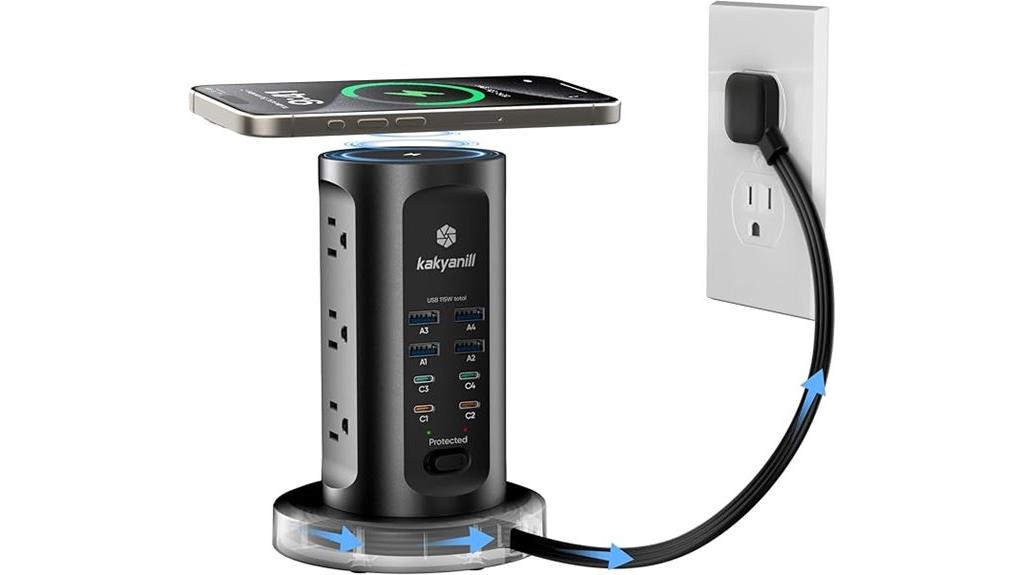 high power surge strip