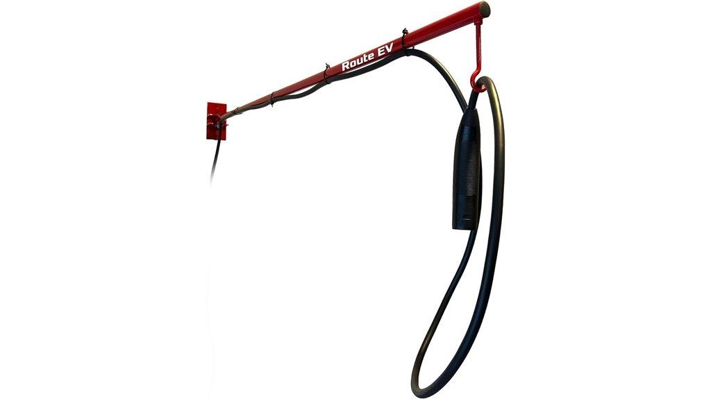 home ev charger cable organization