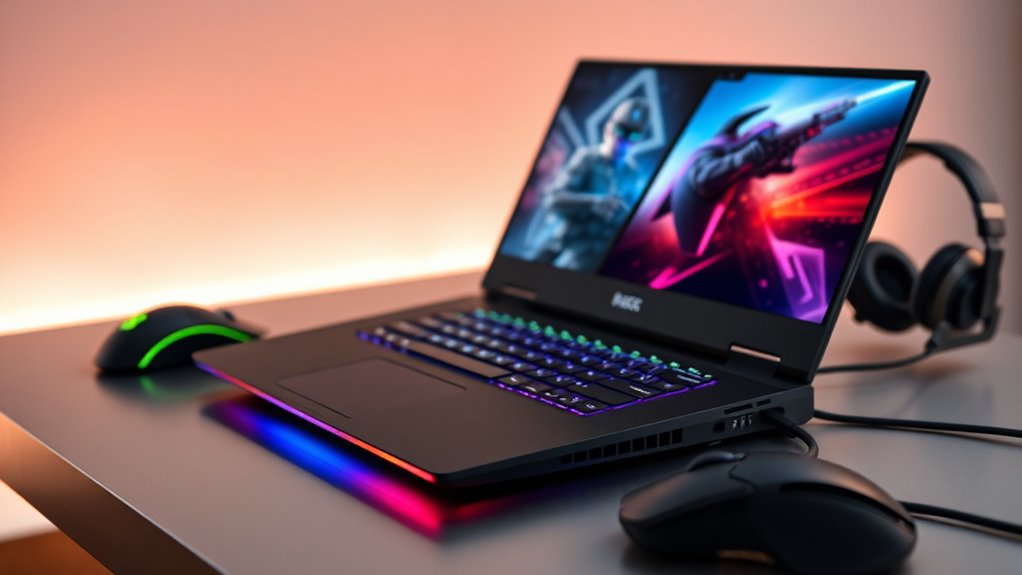 key gaming laptop features