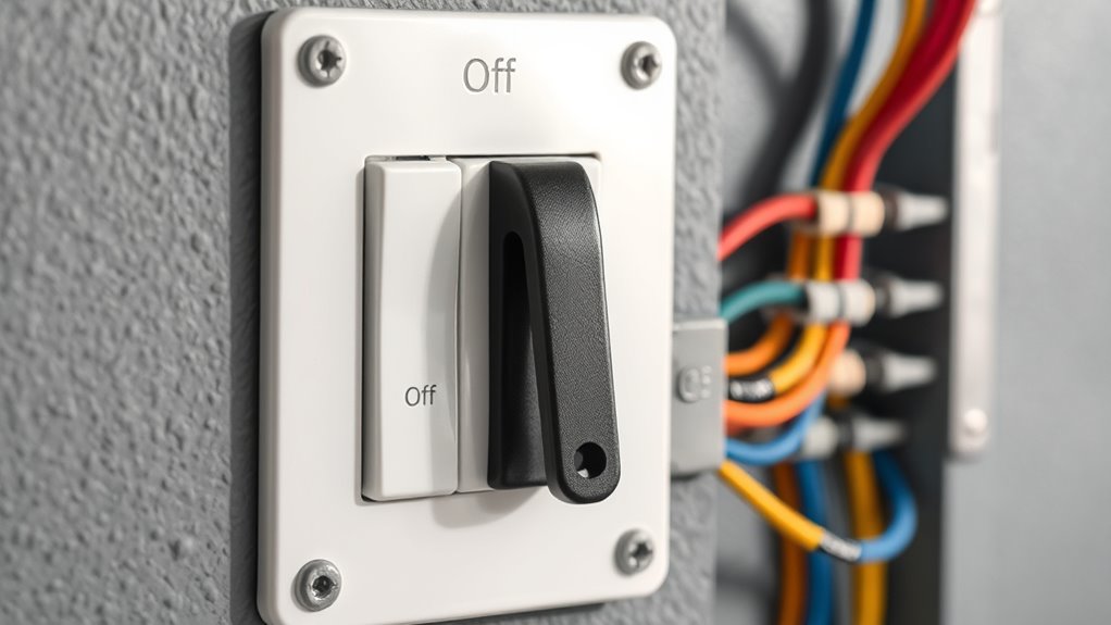 manual switch toggling safety