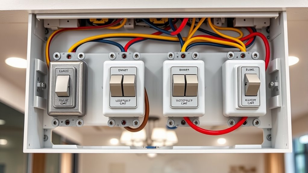 multiple switch lighting control