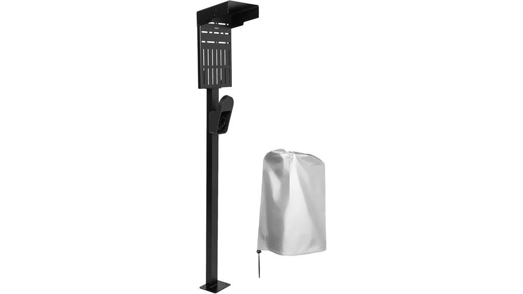 outdoor ev charging stand
