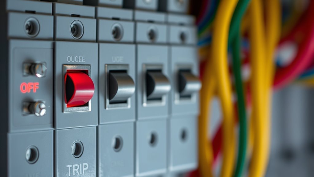 overloaded circuits trip breakers