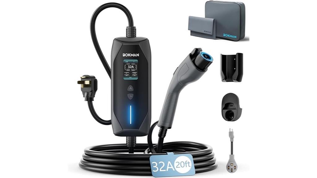 portable 240v 32a charger