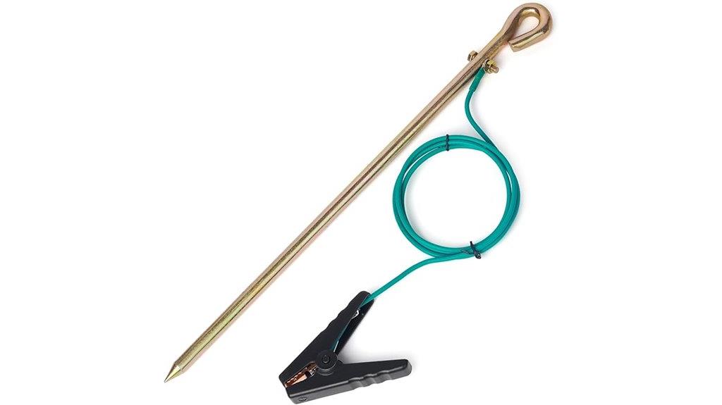 portable 4ft grounding rod