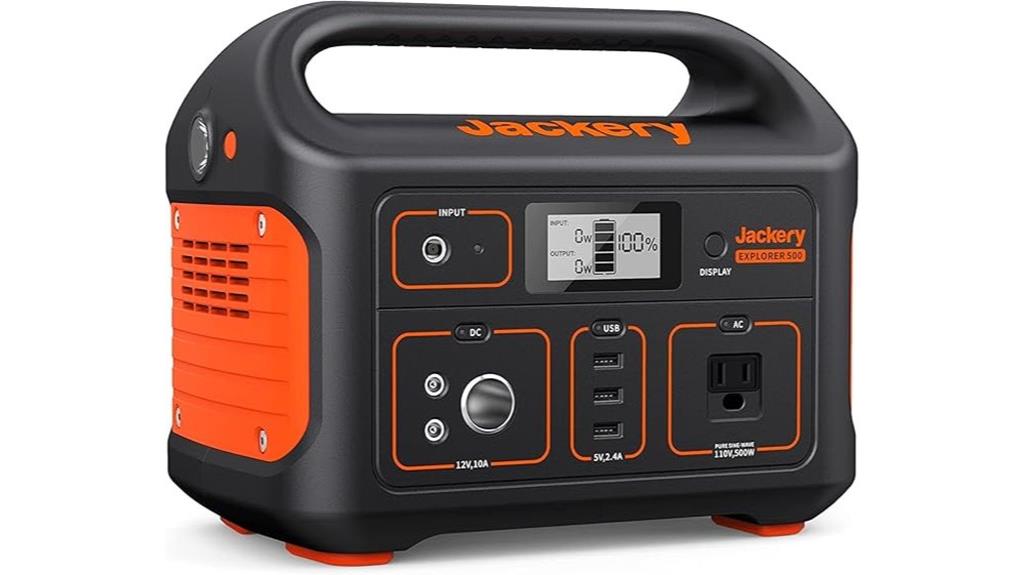 portable battery generator
