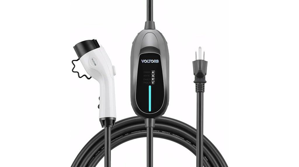 portable ev charger 20ft cable