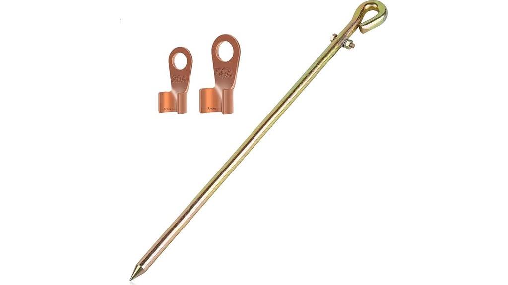 portable ground rod kit