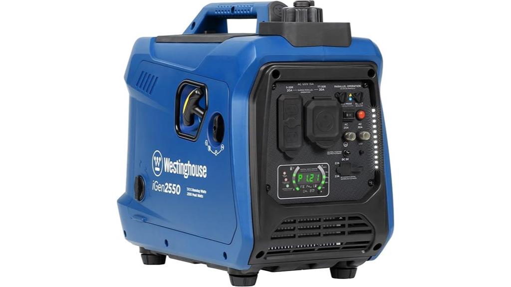 portable inverter generator 2550w