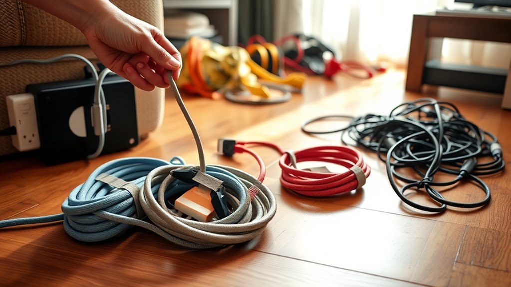 proper unplug coil store