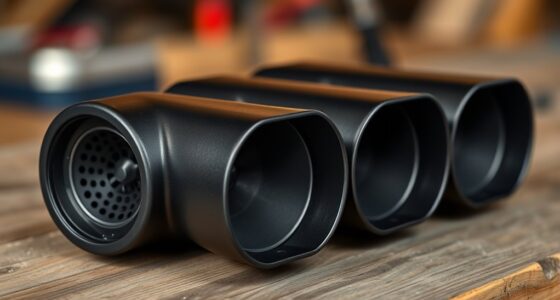 quiet generator muffler options