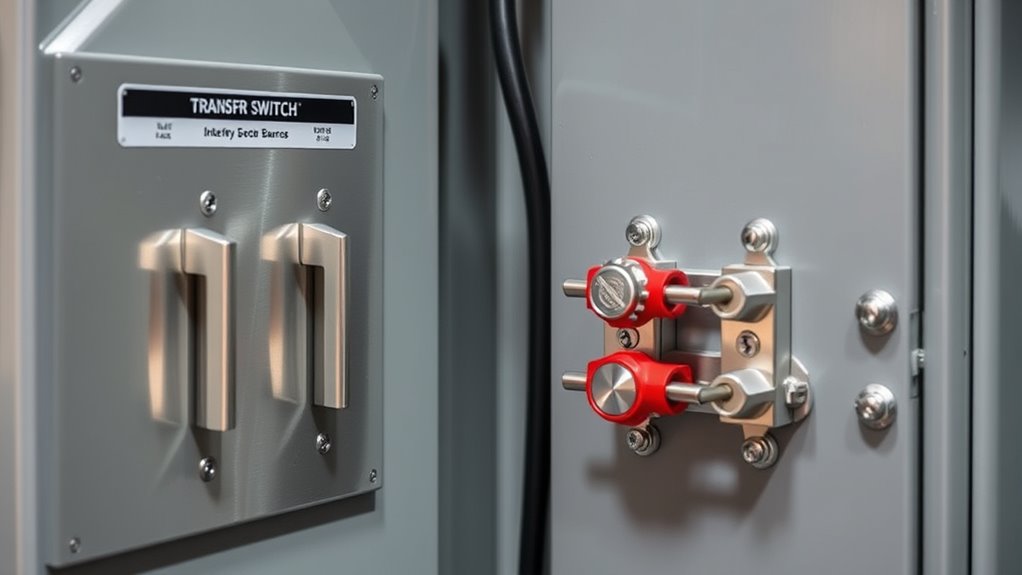 safe generator transfer system